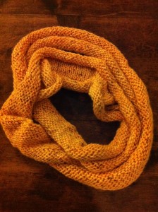 finished scarf